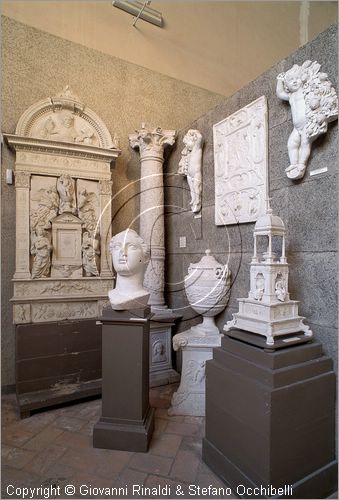 ITALY - PERUGIA - Museo dell'Accademia - Gipsoteca - frammenti vari della V sezione