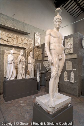 ITALY - PERUGIA - Museo dell'Accademia - Gipsoteca - copia in gesso da originale di Ares Borghese (V secolo a.C.)