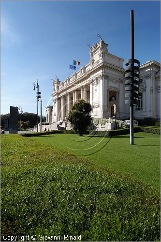 ITALY - ROMA - Galleria d'Arte Moderna - veduta esterna della facciata
