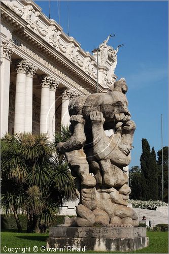 ITALY - ROMA - Galleria d'Arte Moderna - veduta esterna