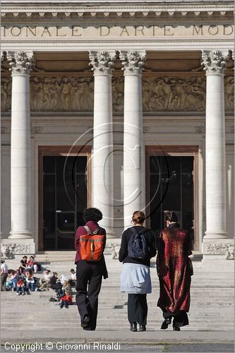 ITALY - ROMA - Galleria d'Arte Moderna - veduta esterna