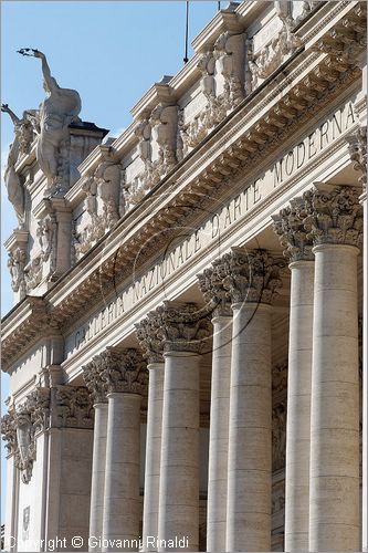ITALY - ROMA - Galleria d'Arte Moderna - veduta esterna
