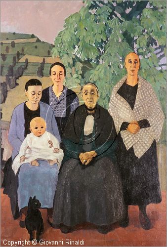 ITALY - ROMA - Galleria d'Arte Moderna - Novecento - Gli anni '30 - Regime e dissenso - "ritratti" (1934) di Felice Casorati