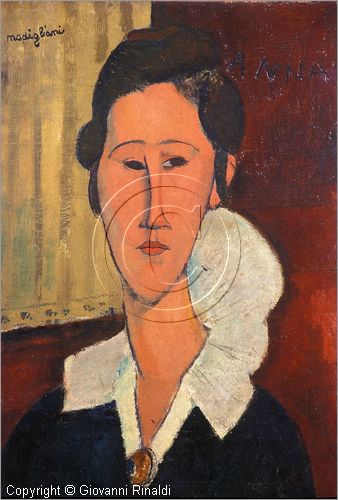 ITALY - ROMA - Galleria d'Arte Moderna - Novecento - Il tempo delle avanguardie - "Anna" (1917) di Amedeo Modigliani