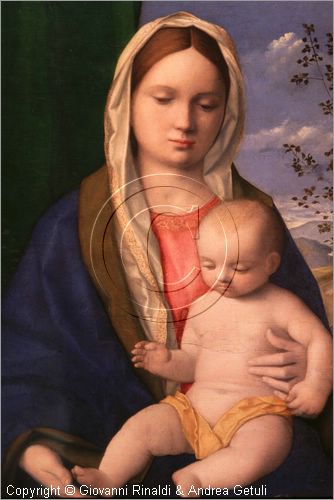 ROMA
Galleria Borghese
"Madonna col bambino " di Giovanni Bellini (1510)