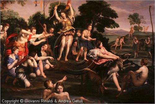 ROMA
Galleria Borghese
Stanza del Sole
"Caccia di Diana" del Domenichino (1616-17)