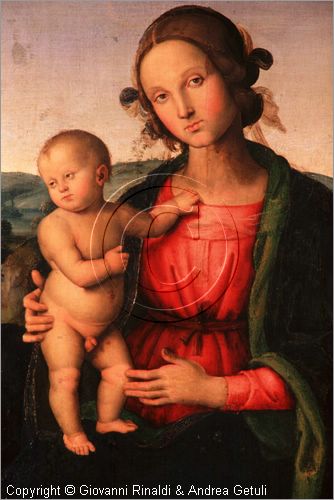 ROMA
Galleria Borghese
sala 9
Madonna col Bambino del Perugino