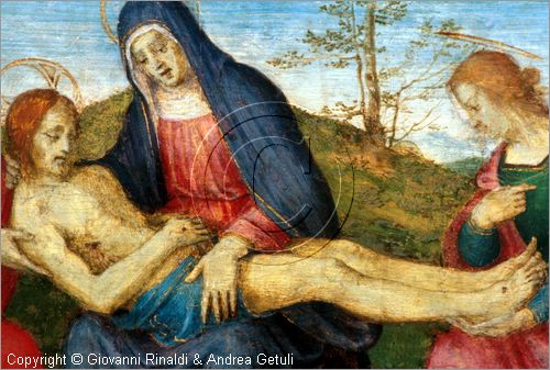 ROMA
Galleria Borghese
Pinacoteca - Sala IX
"Deposizione" di Andrea del Sarto del 1507-09
particolare