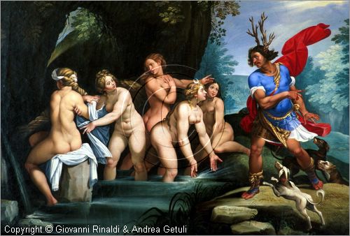 ROMA
Galleria Borghese
Sala del Fauno
"Diana e Atteone" di Bernardino Cesari (1601-13)
