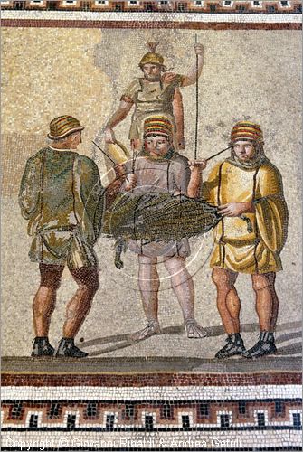 ROMA
Galleria Borghese
Sala Egizia
frammento di mosaico di calendario (marzo)
II secolo d.C.