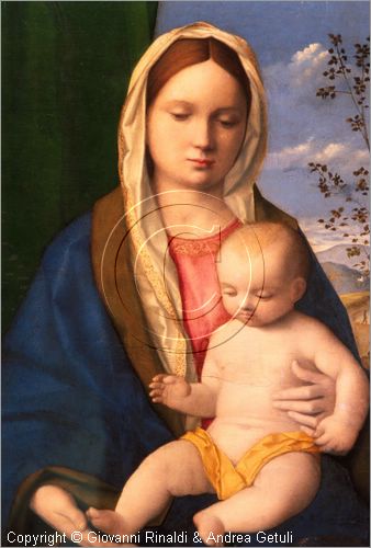ROMA
Galleria Borghese
Pinacoteca - Sala XX
"Madonna col bambino " di Giovanni Bellini (1510)