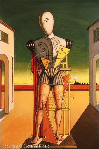 ROMA
Casa-Museo Giorgio De Chirico
nel Palazzo dei Borgognoni in piazza di Spagna
"trovatore" del 1938