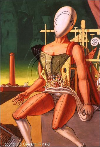 ROMA
Casa-Museo Giorgio De Chirico
nel Palazzo dei Borgognoni in piazza di Spagna
"Orfeo o il Trovatore stanco" del 1970