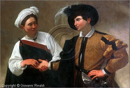 ROMA
Pinacoteca Capitolina
sala di Santa Petronilla
"la Buona Ventura" di Caravaggio