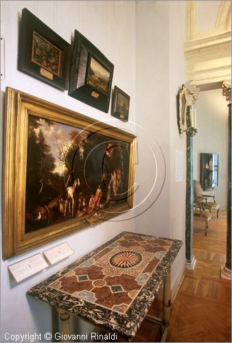 ROMA
Pinacoteca Capitolina
Galleria Cini
tavolo in scagliola e Orfeo di scuola fiamminga