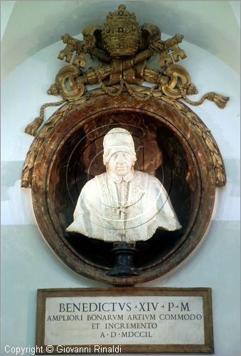 ROMA
Pinacoteca Capitolina
Sala Pietro da Cortona
papa Benedetto IV