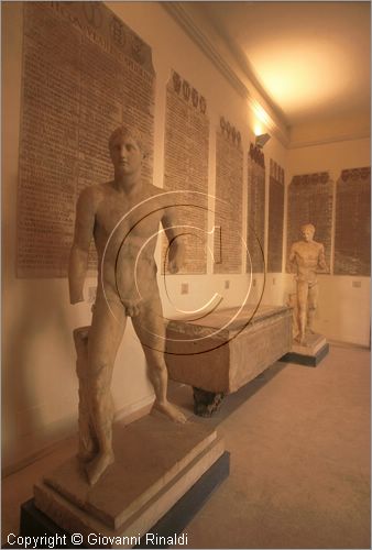 ROMA
Pinacoteca Capitolina
corridoio di accesso con i fasti consolari