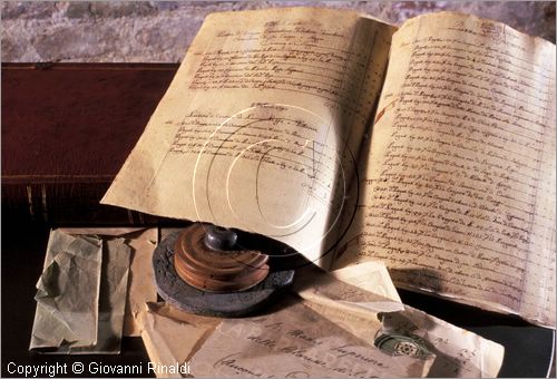 ITALY - SERRA DE' CONTI (AN)
Museo delle Arti Monastiche "Le Stanze del Tempo Sospeso" (Convento di San Francesco)
Sala I - introduzione alla storia del monastero
documenti di uso nel monastero