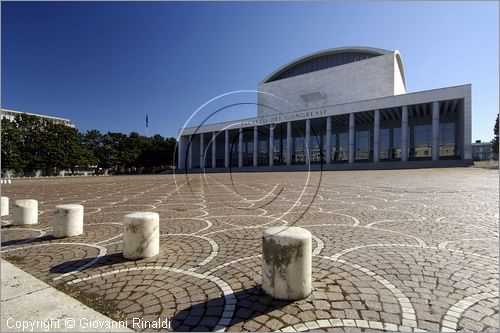 ITALY - ROMA - EUR - Palazzo dei Congressi (Adalberto Libera 1938-54) - facciata