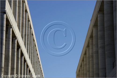 ITALY - ROMA - EUR - Palazzo delle Forze Armate, Autarchia e Corporativismo sede dell'Archivio Centrale di Stato (Mario De Renzi, Gino Pollini e Luigi Figini, 1938-42)