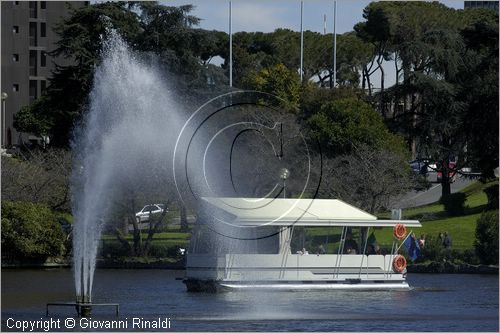 ITALY - ROMA - EUR - laghetto artificiale