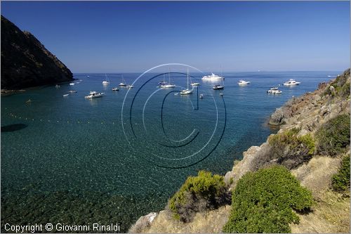 ITALY - TUSCANY - TOSCANA - (Parco dell'Arcipelago Toscano) - ISOLA DI CAPRAIA (LI) - Cala della Mortola lungo la costa nordorientale
