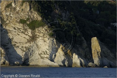 ITALY - TUSCANY - TOSCANA - ISOLA D'ELBA (LI) - la costa a nord di Portoferraio vista dal mare