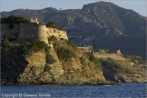 ITALY - TUSCANY - TOSCANA - ISOLA D'ELBA (LI) - il forte di Capo Focardo presso Porto Azzurro