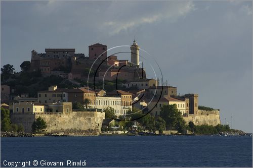 ITALY - TUSCANY - TOSCANA - ISOLA D'ELBA (LI) - Portoferraio vista dal mare nella zona est del Forte Stella e il faro