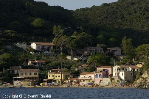 ITALY - TUSCANY - TOSCANA - ISOLA D'ELBA (LI) - la piccola spiaggia di Forno nel Golfo di Biodola