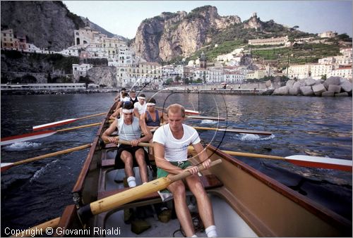 ITALY - AMALFI (SA)
Regata Storica delle Antiche Repubbliche Marinare
(si svolge ad Amalfi ogni 4 anni - l'ultima  stata nel 2001)
allenamento