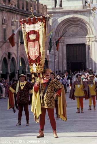 ITALY - ASCOLI PICENO
La Quintana (prima domenica di agosto)
corteo storico