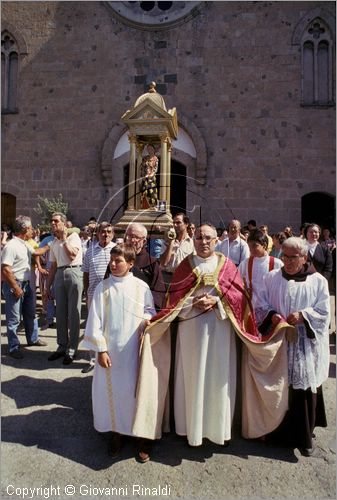 ITALY - BOLSENA (VT)
Festa dei Misteri di Santa Cristina (23 e 24 luglio)
statua di Santa Cristina in processione