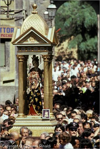 ITALY - BOLSENA (VT)
Festa dei Misteri di Santa Cristina (23 e 24 luglio)
statua di Santa Cristina in processione