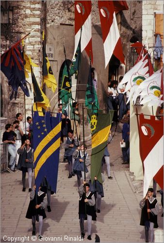 ITALY - ASSISI (PG)
Calendimaggio (primi di maggio)
La citt rivive l'epoca medievale per celebrare il ritorno della primavera