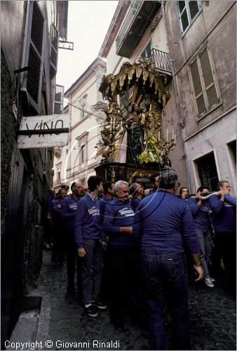 ITALY - MARINO (RM) - Sagra dell'uva (prima decade di ottobre) - processione