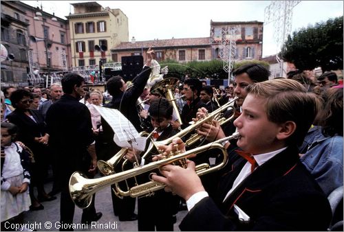 ITALY - MARINO (RM) - Sagra dell'uva (prima decade di ottobre) - banda musicale