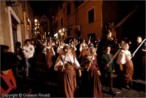 ITALY - MARINO (RM) - Sagra dell'uva (prima decade di ottobre) - corteo storico