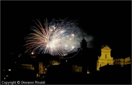 ITALY - MARINO (RM) - Sagra dell'uva (prima decade di ottobre) - fuochi artificiali