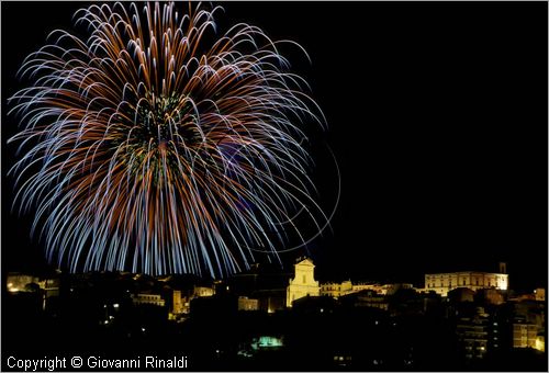 ITALY - MARINO (RM) - Sagra dell'uva (prima decade di ottobre) - fuochi artificiali