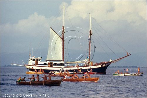 ITALY - PORTO SANTO STEFANO (GR)
Palio Marinaro dei 4 rioni (15 agosto)
la regata