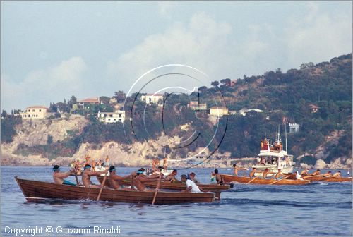 ITALY - PORTO SANTO STEFANO (GR)
Palio Marinaro dei 4 rioni (15 agosto)
la regata