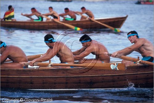 ITALY - PORTO SANTO STEFANO (GR)
Palio Marinaro dei 4 rioni (15 agosto)
la regata