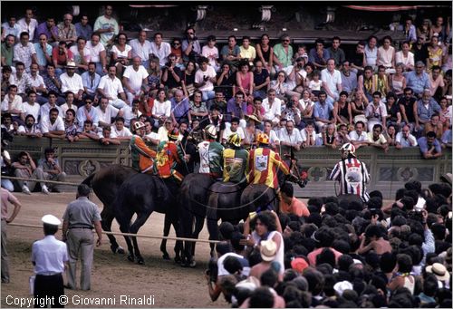 ITALY - SIENA
Il Palio (2 luglio e 16 agosto)
la "mossa"