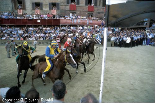 ITALY - SIENA
Il Palio (2 luglio e 16 agosto)
la "mossa"