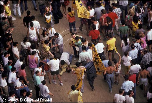 ITALY - SIENA
Il Palio (2 luglio e 16 agosto)
gioia per la contrada dell'Aquila alla fine della corsa