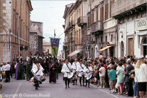 ITALY - L'AQUILA
Festa della Perdonanza Celestiniana (28 e 29 agosto)
Corteo in costumi storici e tradizionali