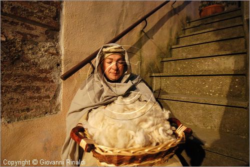 ITALY - MONTE ARGENTARIO (GR) - Porto Ercole - Presepio vivente nelle vie del borgo (natale, epifania)