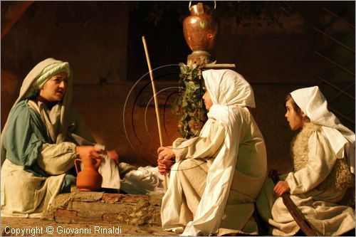 ITALY - MONTE ARGENTARIO (GR) - Porto Ercole - Presepio vivente nelle vie del borgo (natale, epifania)