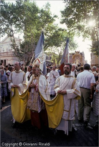 ITALY - ROMA - Trastevere
Festa di Santa Maria del Carmine (luglio)
la processione in piazza Sonnino